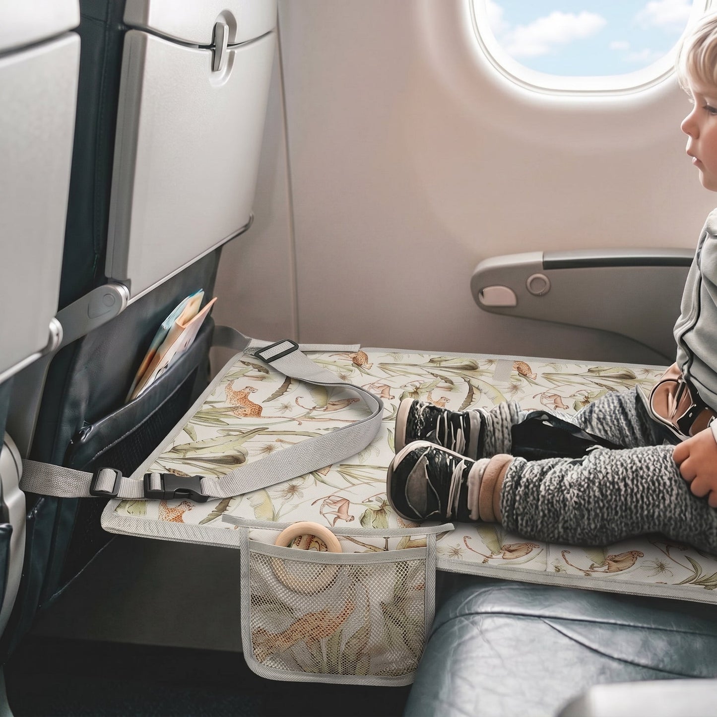 Kids Portable Travel Booster Seat – Foldable Toddler Chair