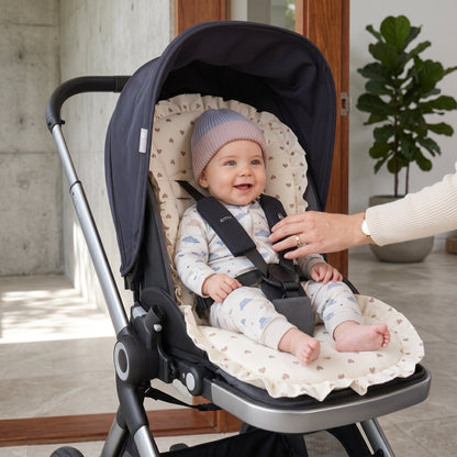 Baby Car Seat Protector Pad – Non-Slip Under-Seat Cover