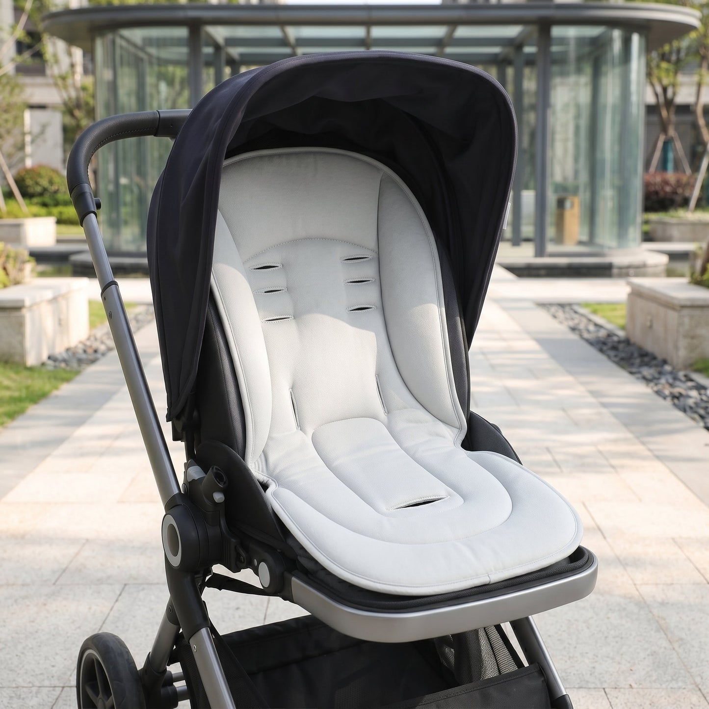 Baby Car Seat Protector Pad – Non-Slip Under-Seat Cover