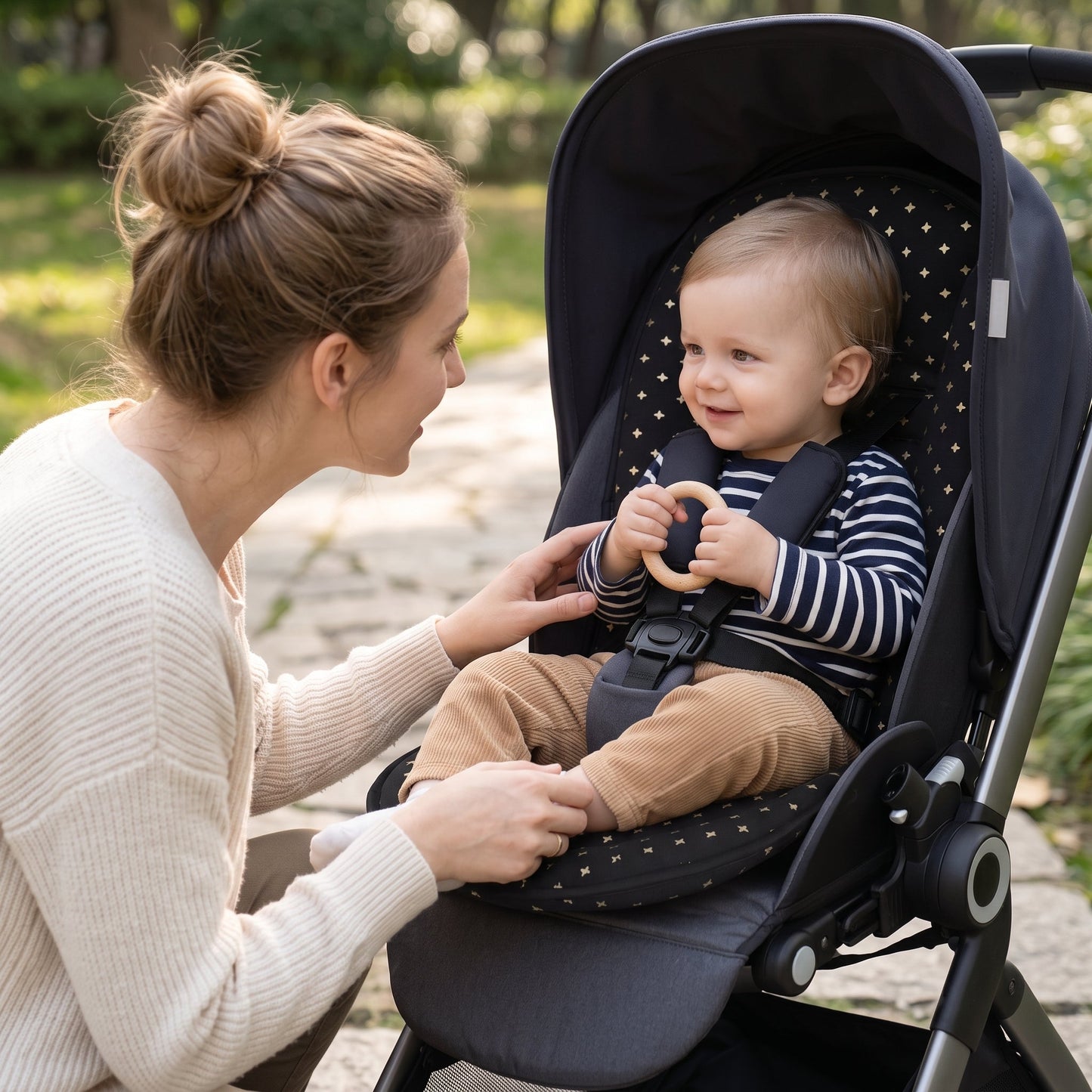 Baby Car Seat Protector Pad – Non-Slip Under-Seat Cover