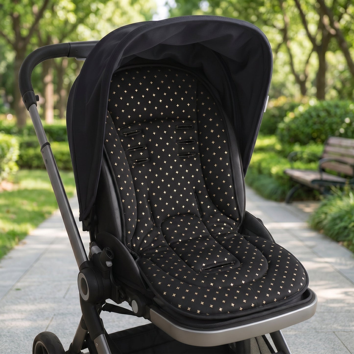 Baby Car Seat Protector Pad – Non-Slip Under-Seat Cover