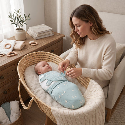 Adjustable Baby Swaddle Sack – Wearable Sleep Sack Wrap