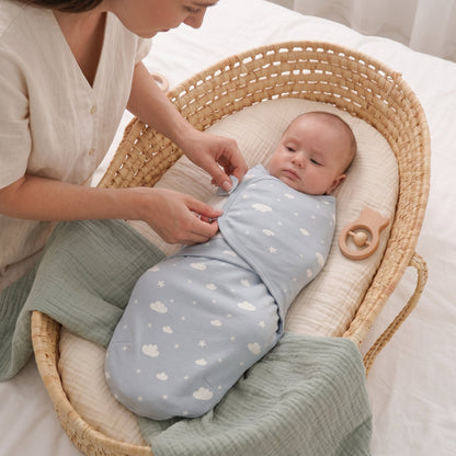 Adjustable Baby Swaddle Sack – Wearable Sleep Sack Wrap