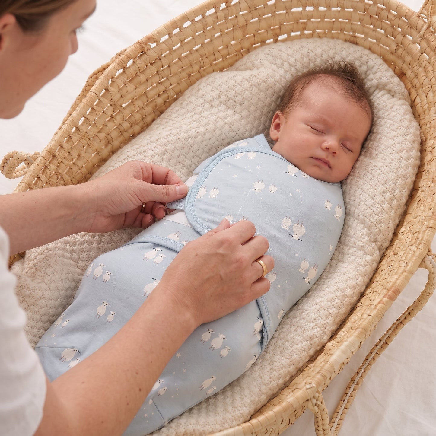 Adjustable Baby Swaddle Sack – Wearable Sleep Sack Wrap