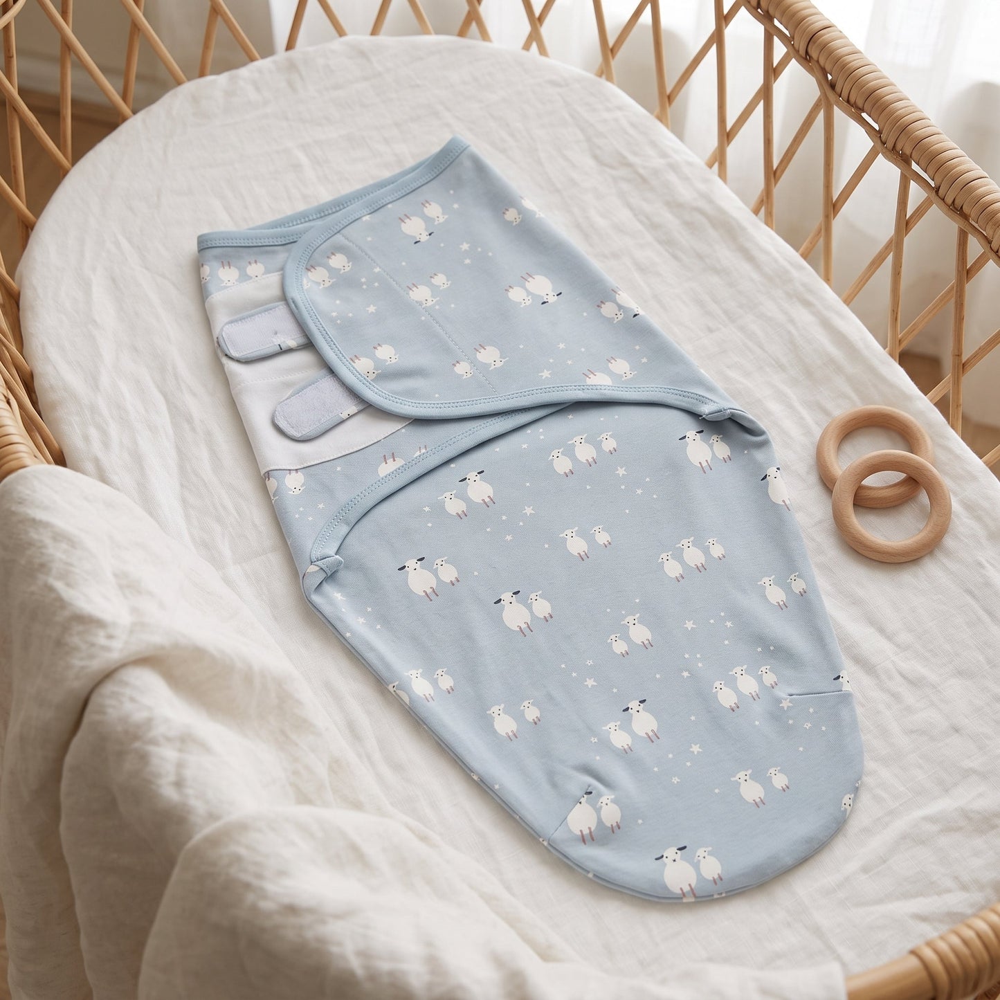 Adjustable Baby Swaddle Sack – Wearable Sleep Sack Wrap