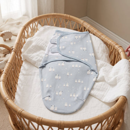 Adjustable Baby Swaddle Sack – Wearable Sleep Sack Wrap