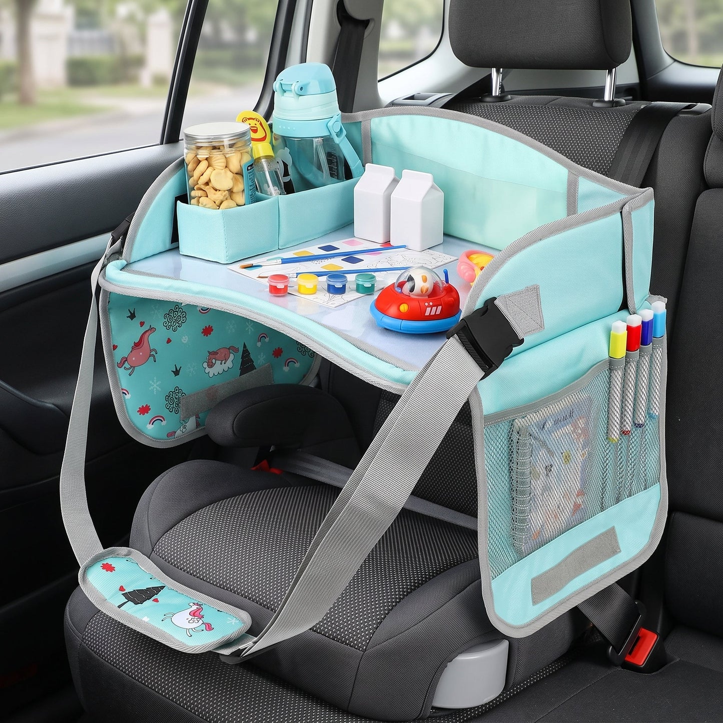 Kids Car Seat Travel Tray – Doodle Activity Table