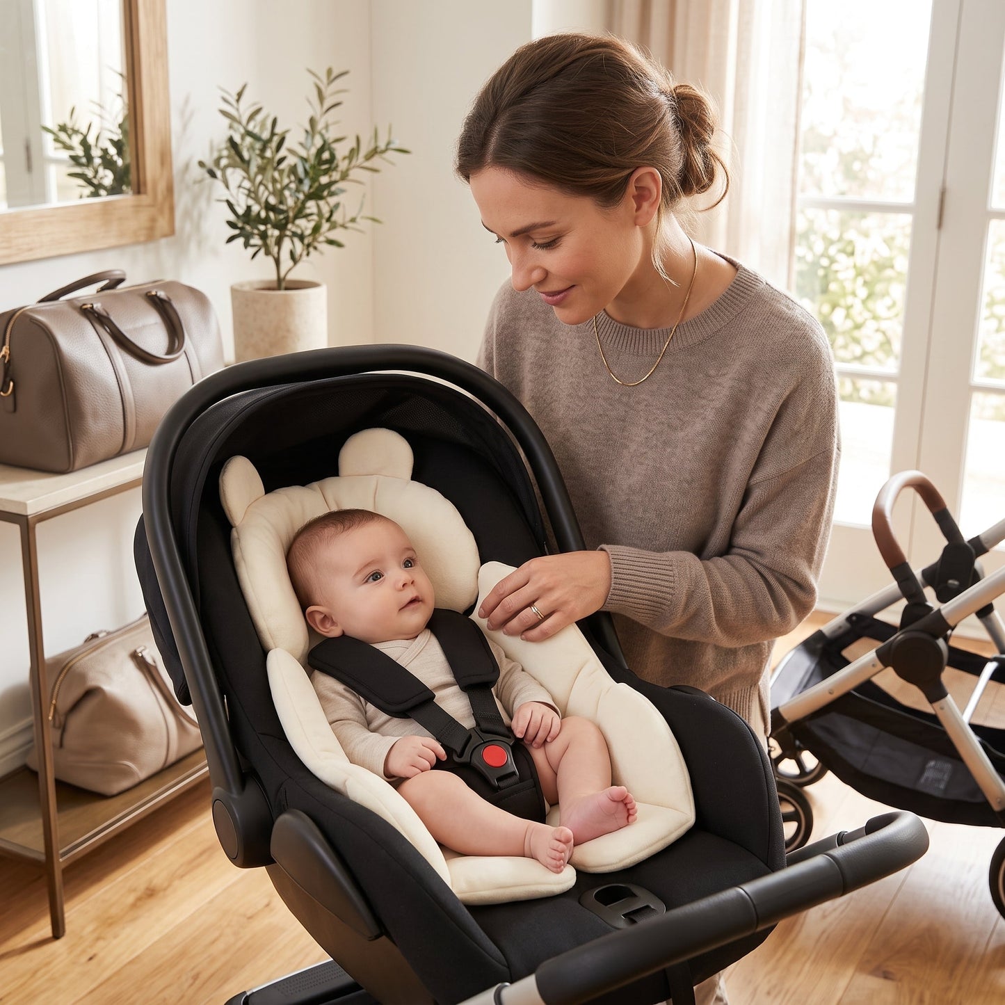 Travel Car Seat Cushion for Baby – Comfort Support Insert