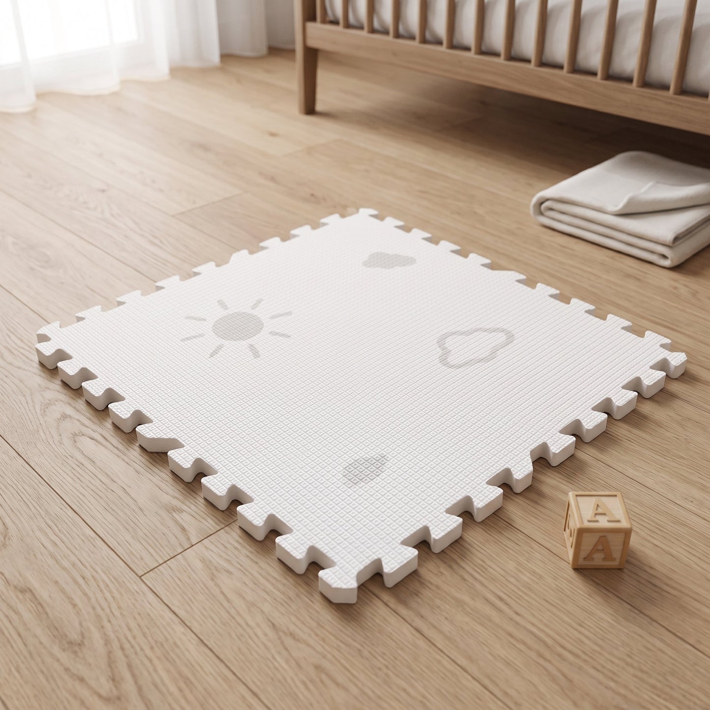 Interlocking Foam Baby Play Mat – Puzzle Floor Tiles