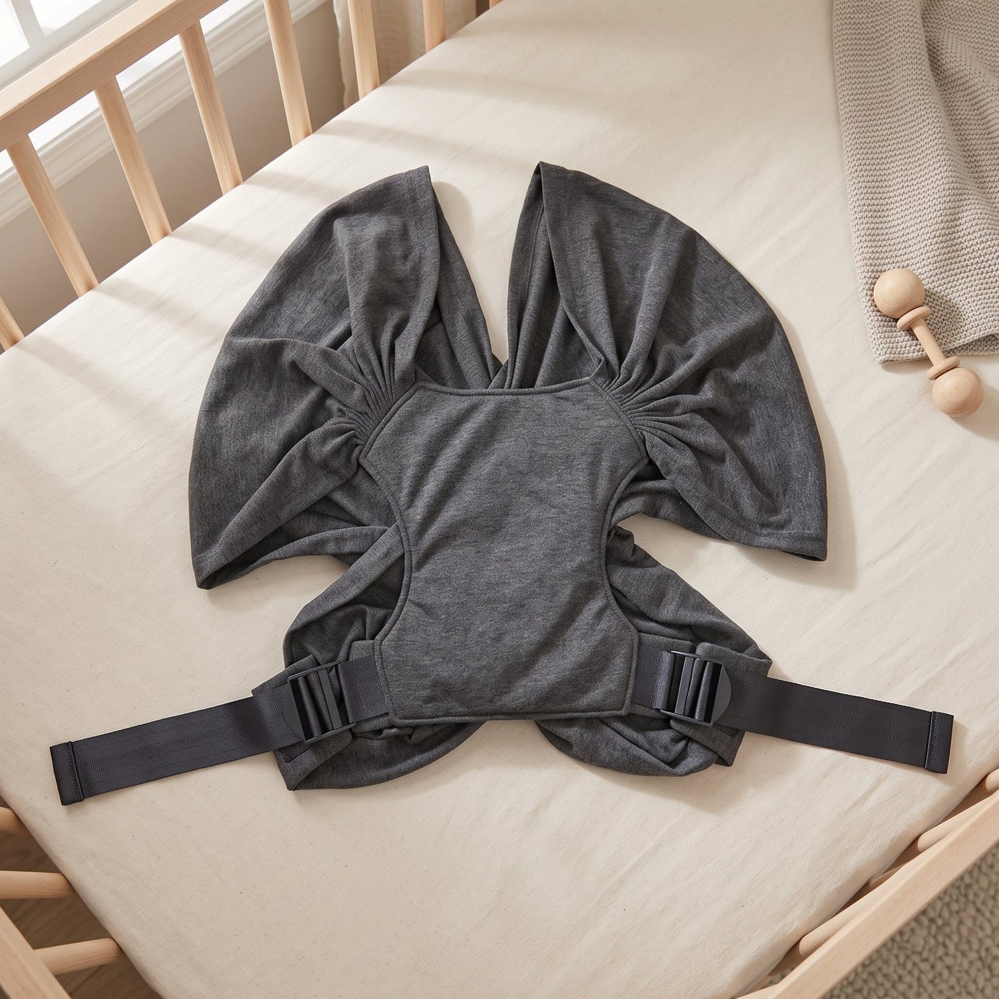 Adjustable Baby Wrap Carrier Sling – Soft Hands-Free Carry