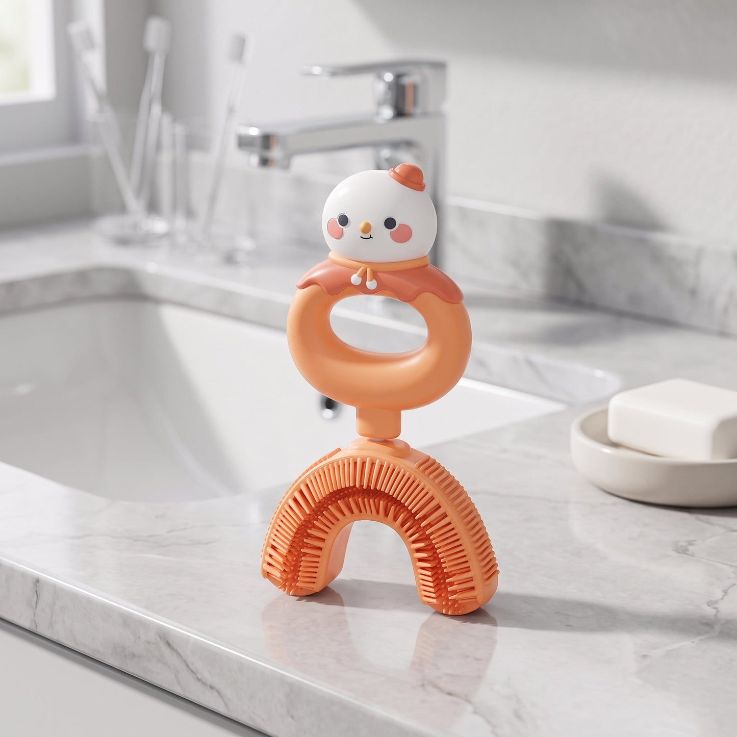 360° Silicone U-Shape Toothbrush for Toddlers