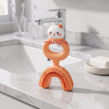 360° Silicone U-Shape Toothbrush for Toddlers