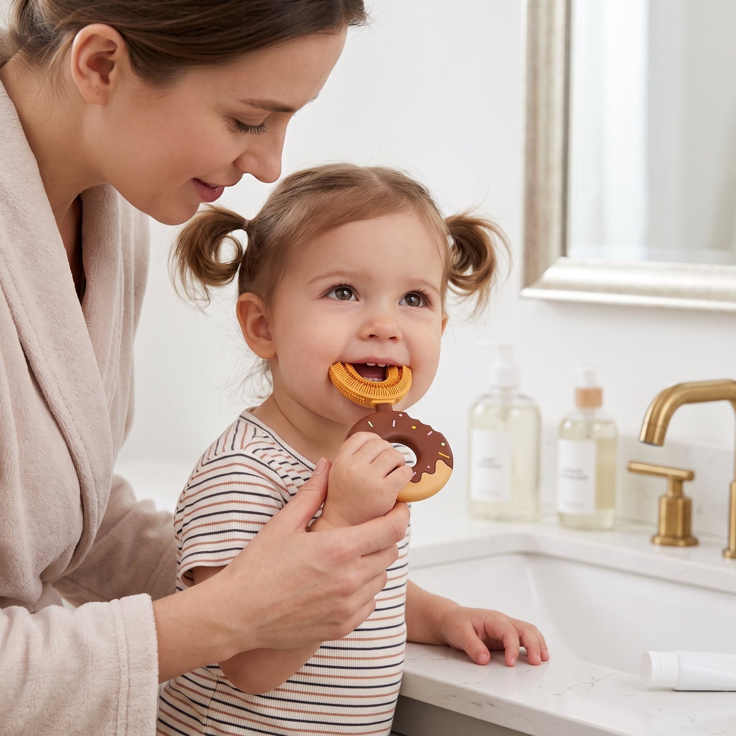 360° Silicone U-Shape Toothbrush for Toddlers