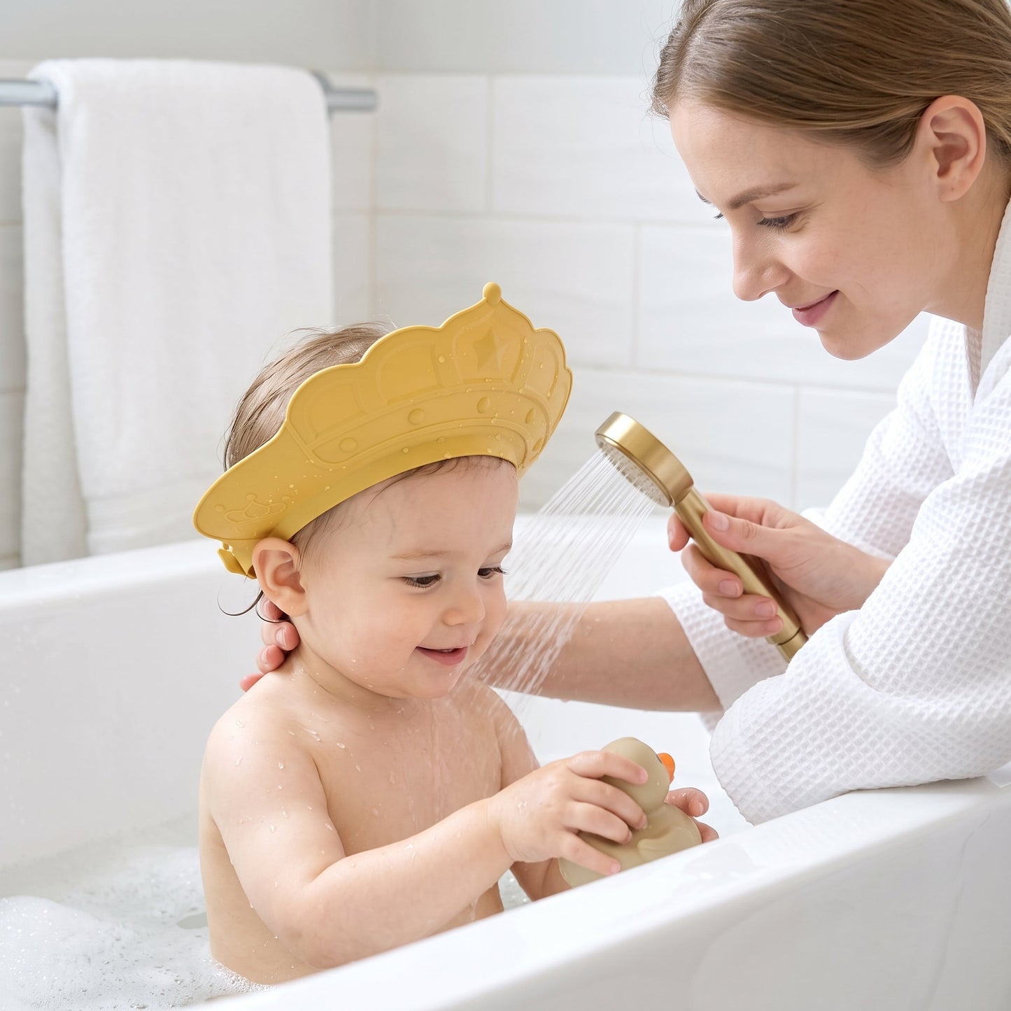 Shower Shampoo Visor Cap for Baby – Bath Eye Protection