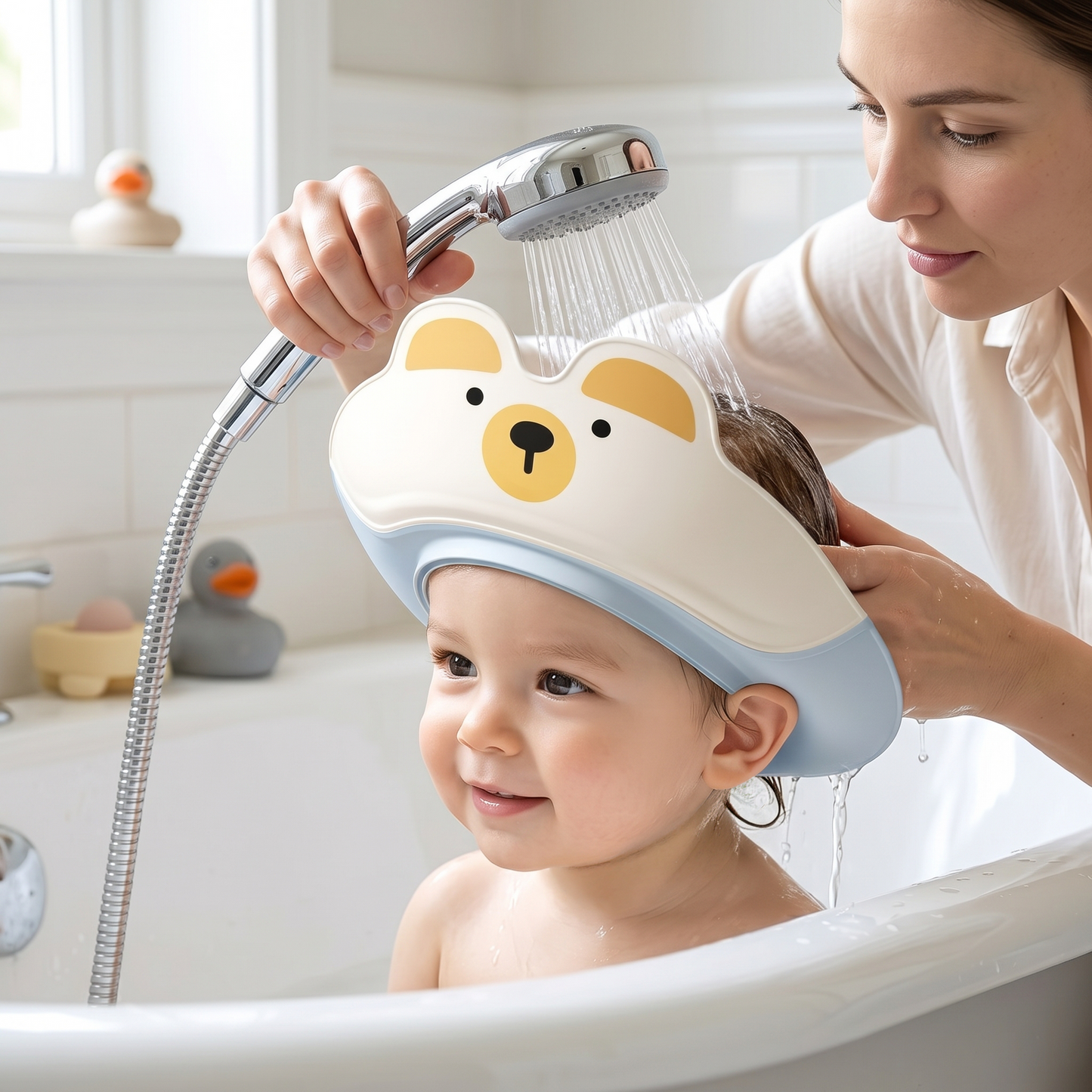 Shower Shampoo Visor Cap for Baby – Bath Eye Protection
