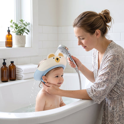 Shower Shampoo Visor Cap for Baby – Bath Eye Protection