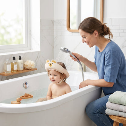 Shower Shampoo Visor Cap for Baby – Bath Eye Protection