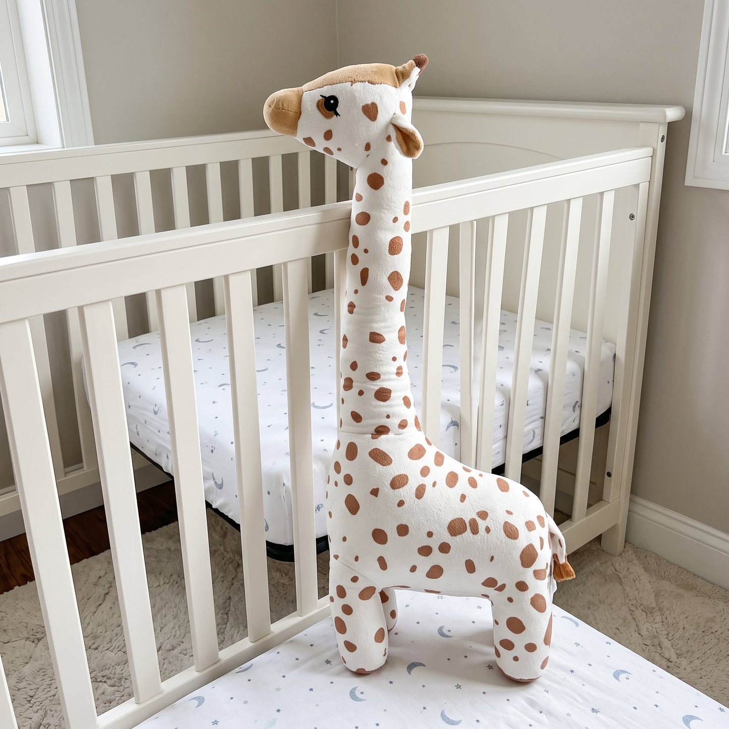 Giraffe Plush Toy Pillow – Soft Stuffed Animal Cushion