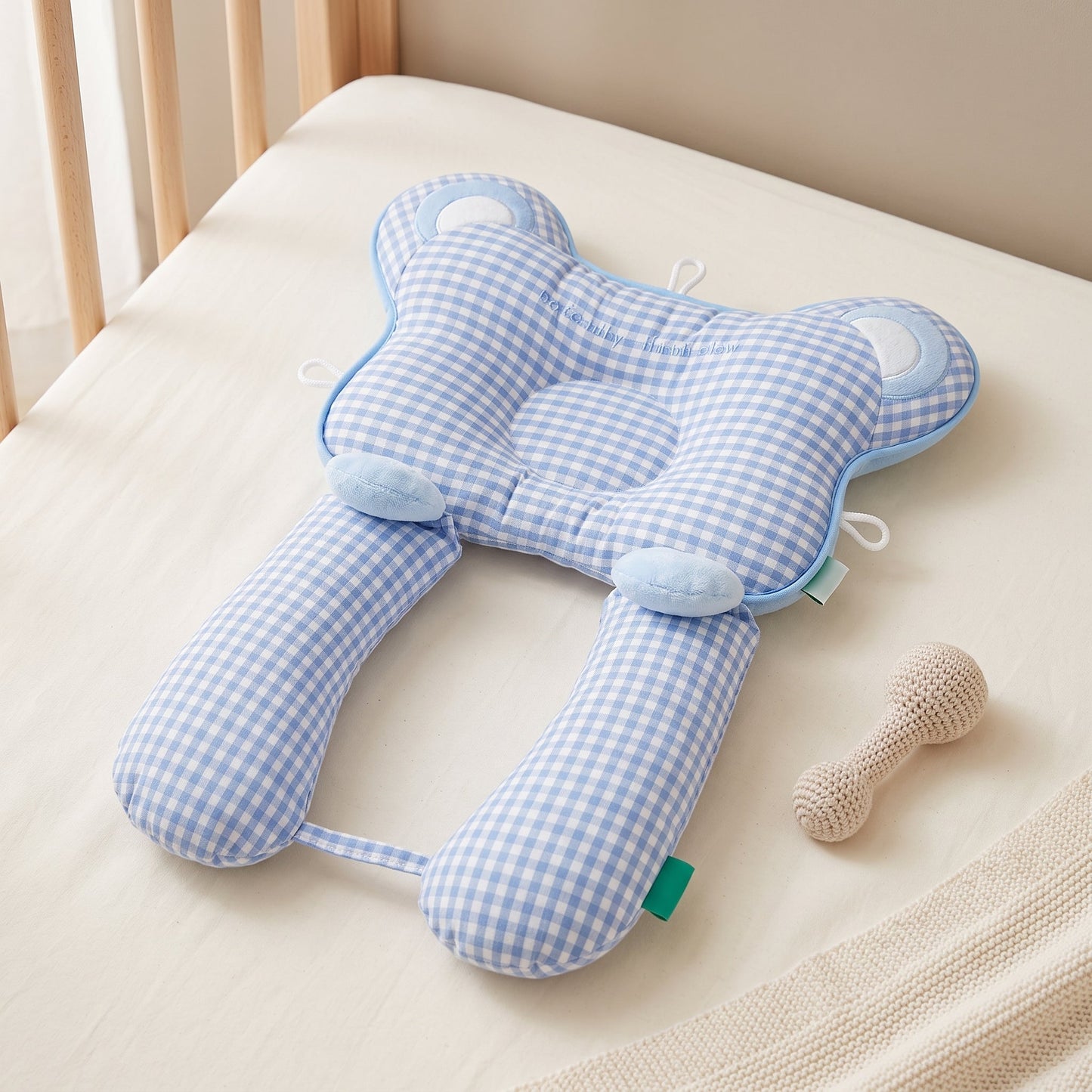 Round Newborn Head Support Pillow – Flat Head Prevention