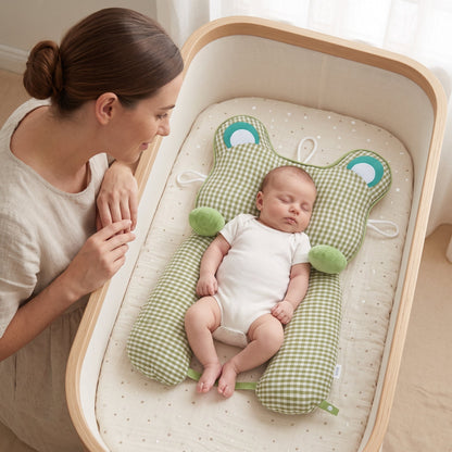 Round Newborn Head Support Pillow – Flat Head Prevention