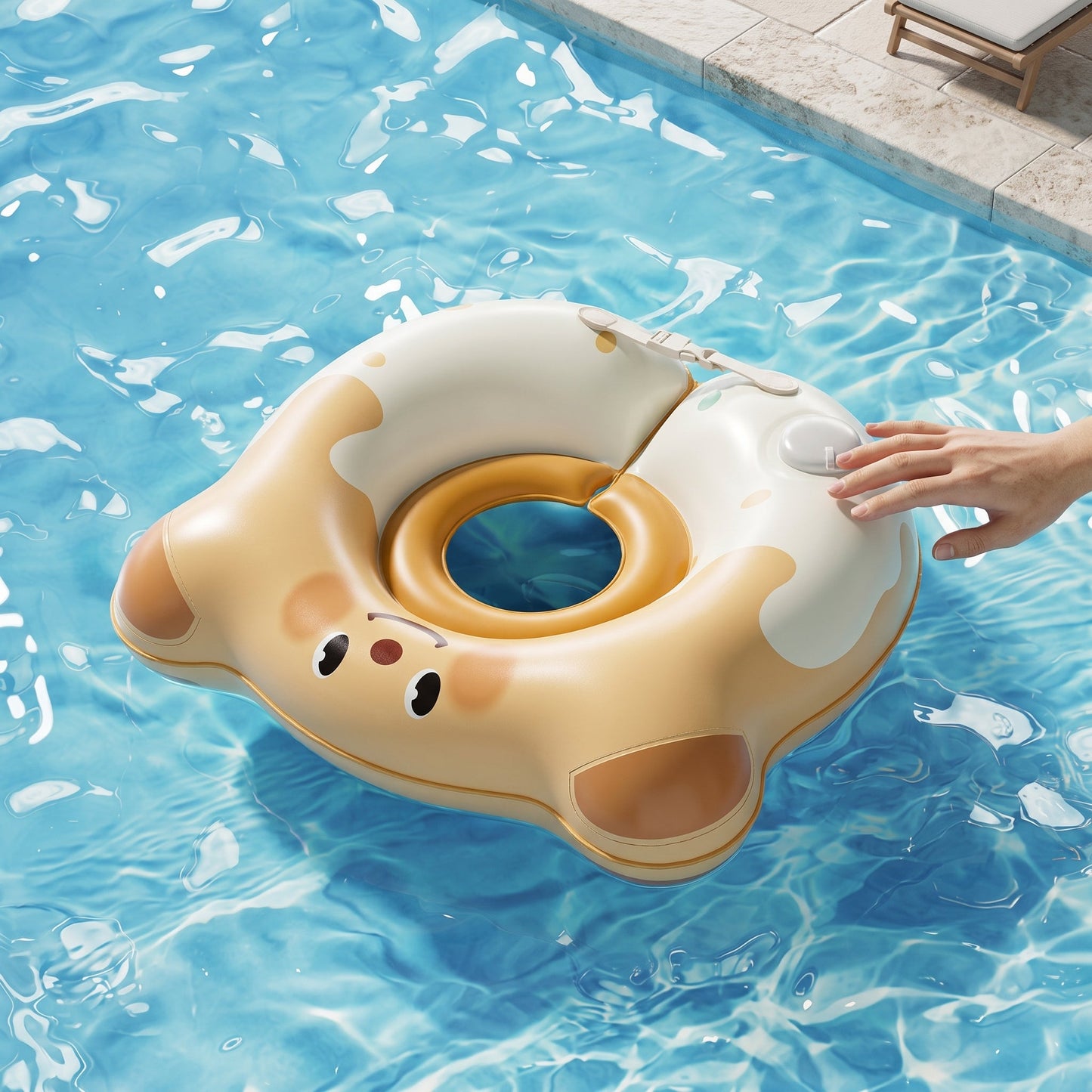 Inflatable Underarm Swim Ring Float for Baby