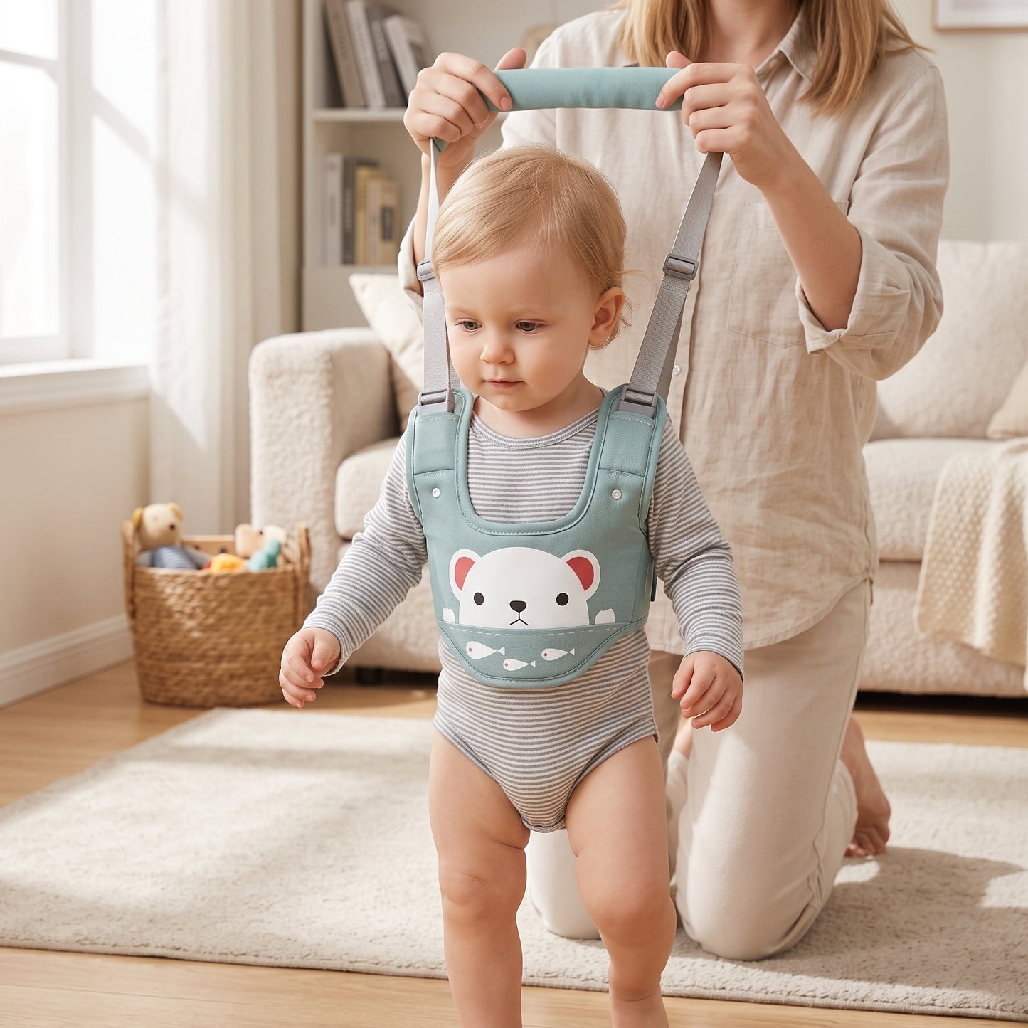 Toddler Walking Harness Belt with Safety Leash