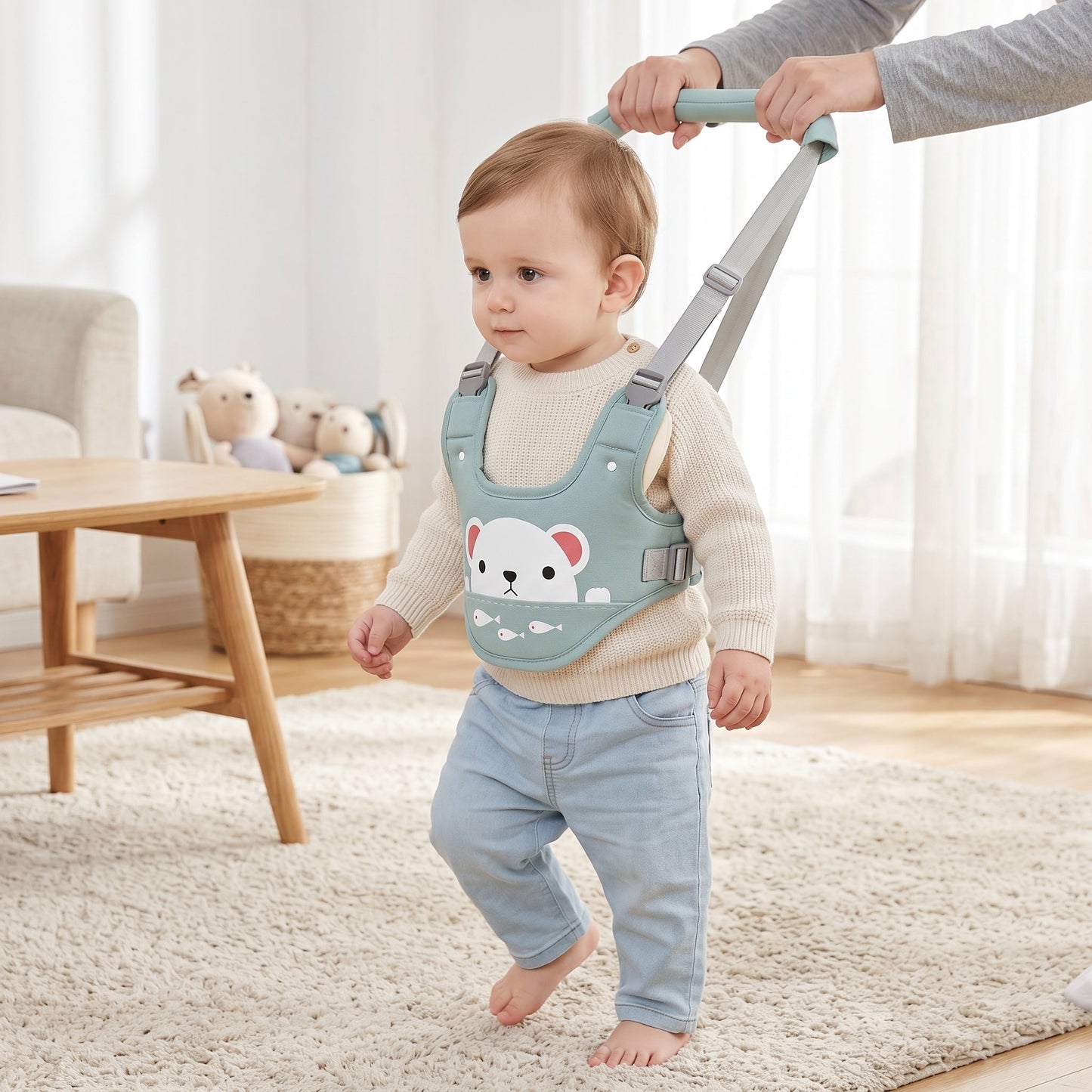 Toddler Walking Harness Belt with Safety Leash