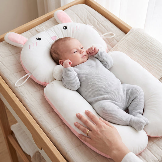 Newborn Head Shaping Pillow – Flat Head Prevention Cushion