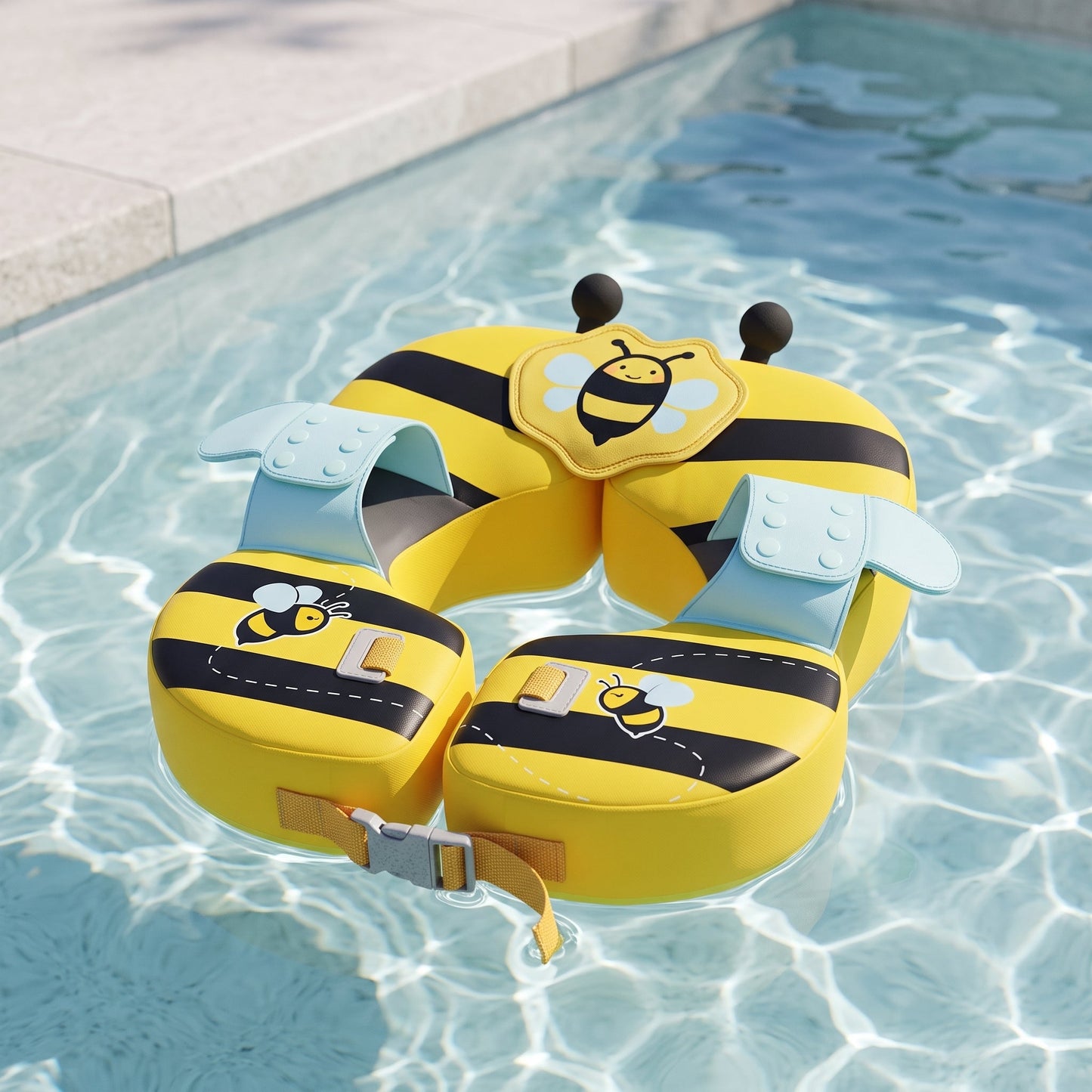Inflatable Baby Swim Float Seat – Pool Ring with Seat