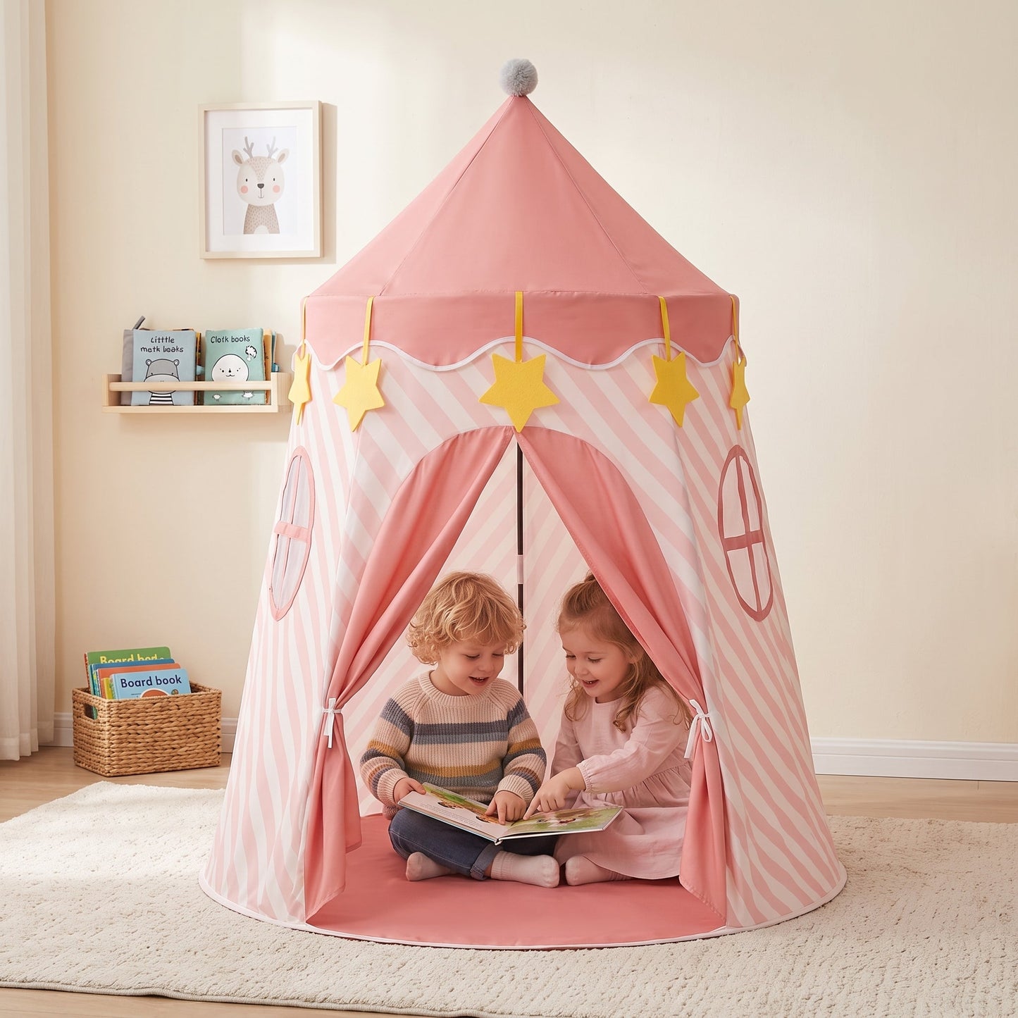 Kids Castle Pop-Up Play Tent – Indoor Playhouse