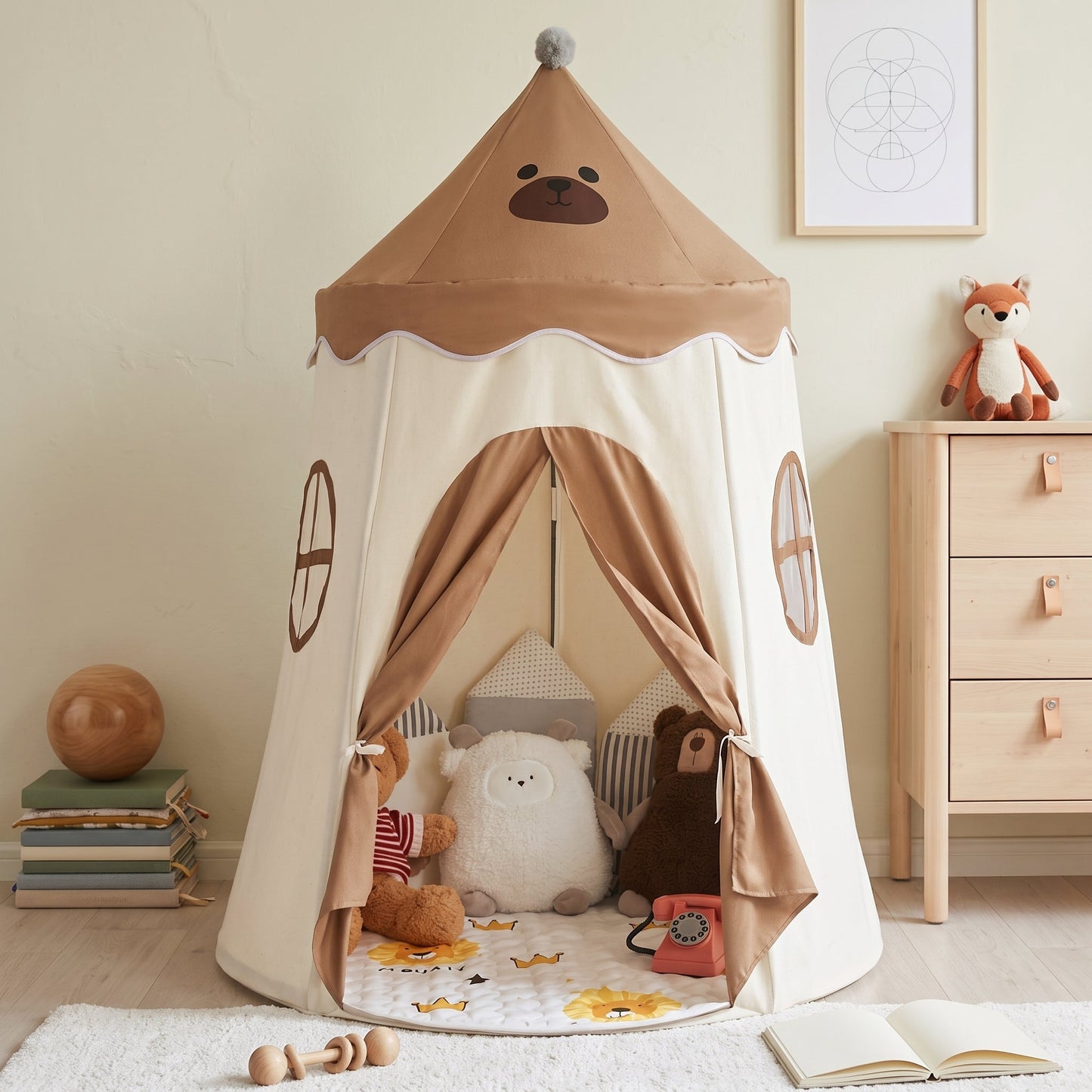 Kids Castle Pop-Up Play Tent – Indoor Playhouse