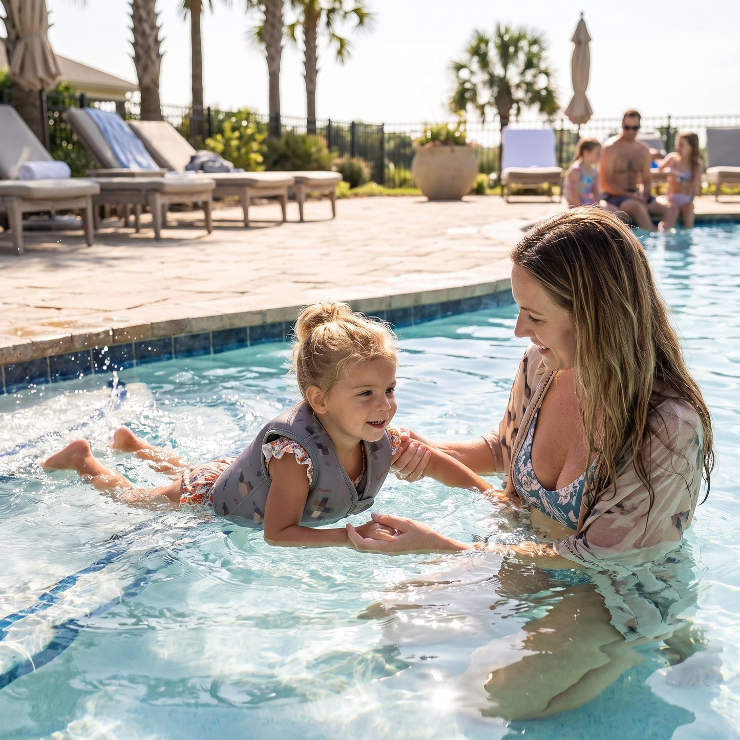 Kids Learn-to-Swim Training Vest – Buoyancy Swim Aid