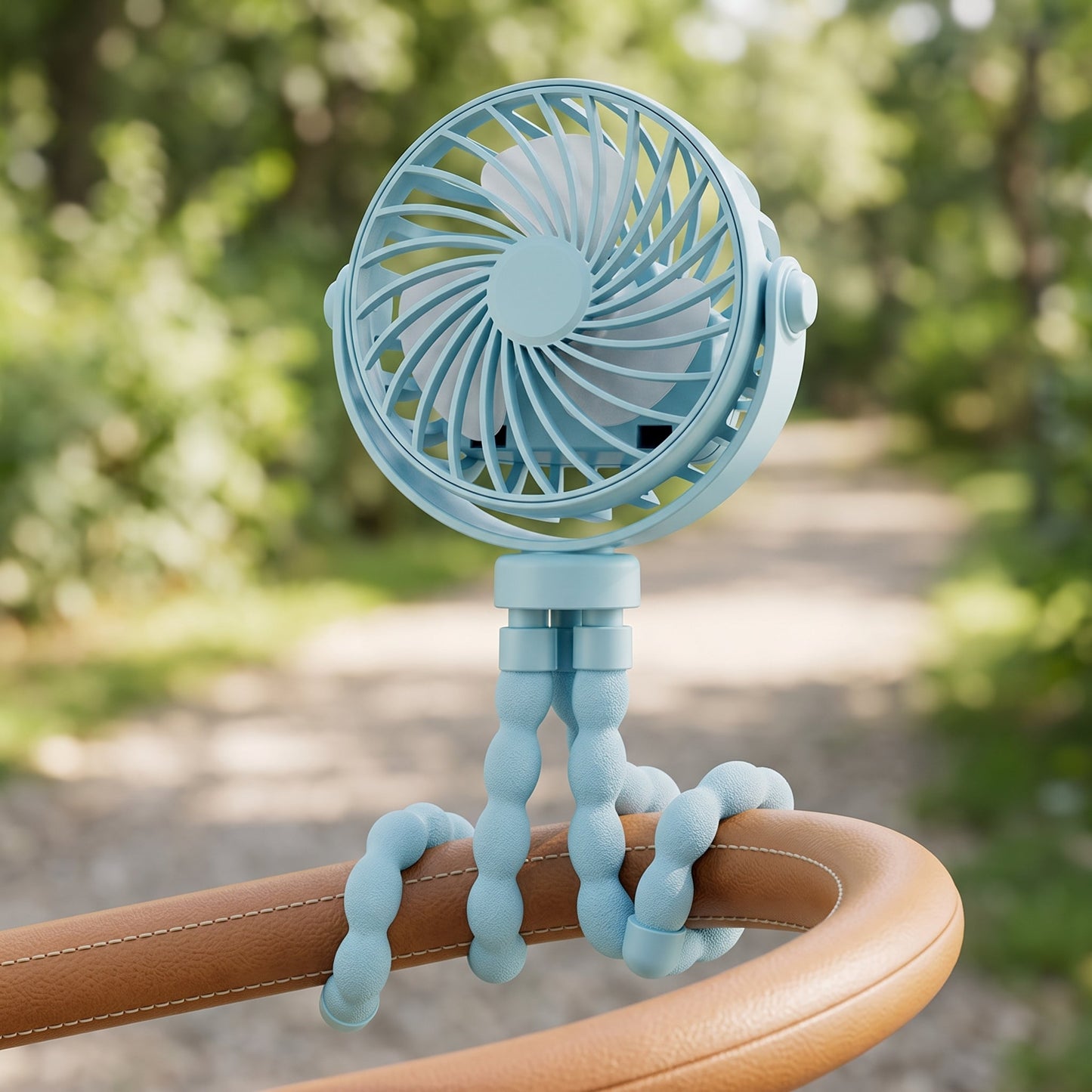 Octopus Clip-On Portable Stroller Fan for Baby