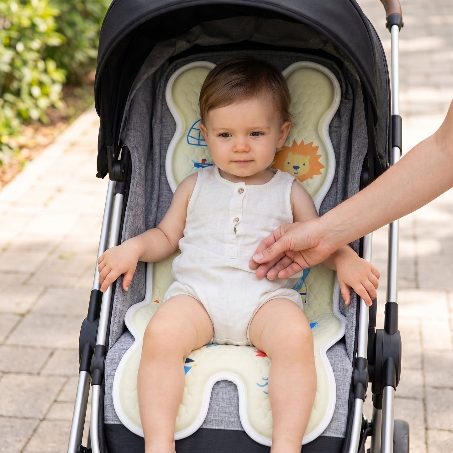 Cooling Breathable Baby Stroller Seat Liner Pad