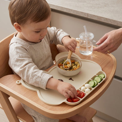 Silicone Baby Placemat – Non-Slip Suction Plate, Nordic Design