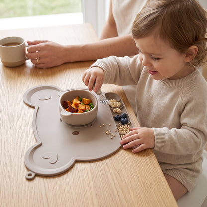 Silicone Baby Placemat – Non-Slip Suction Plate, Nordic Design