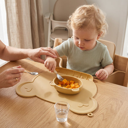 Silicone Baby Placemat – Non-Slip Suction Plate, Nordic Design