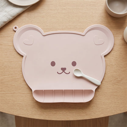 Silicone Baby Placemat – Non-Slip Suction Plate, Nordic Design