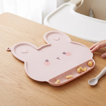 Silicone Baby Placemat – Non-Slip Suction Plate, Nordic Design