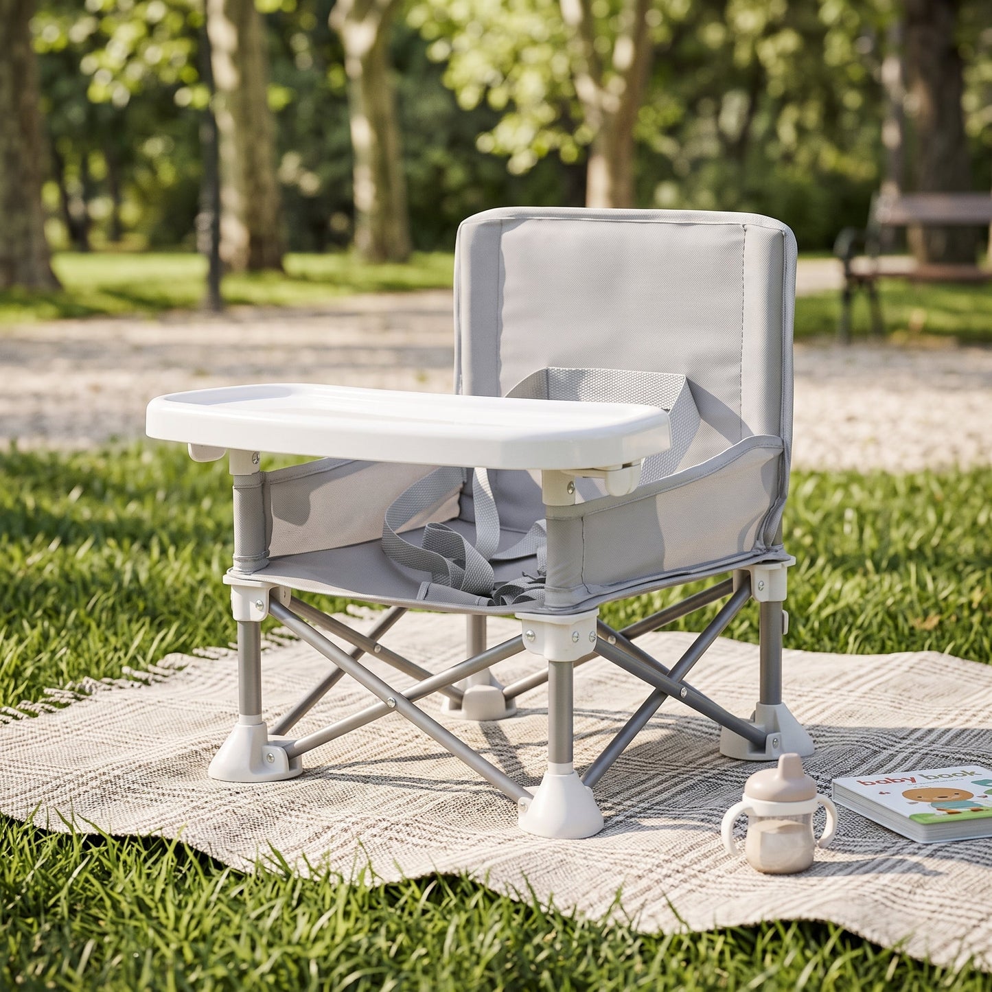 Foldable Outdoor Baby Chair – Portable Camping & Picnic Seat