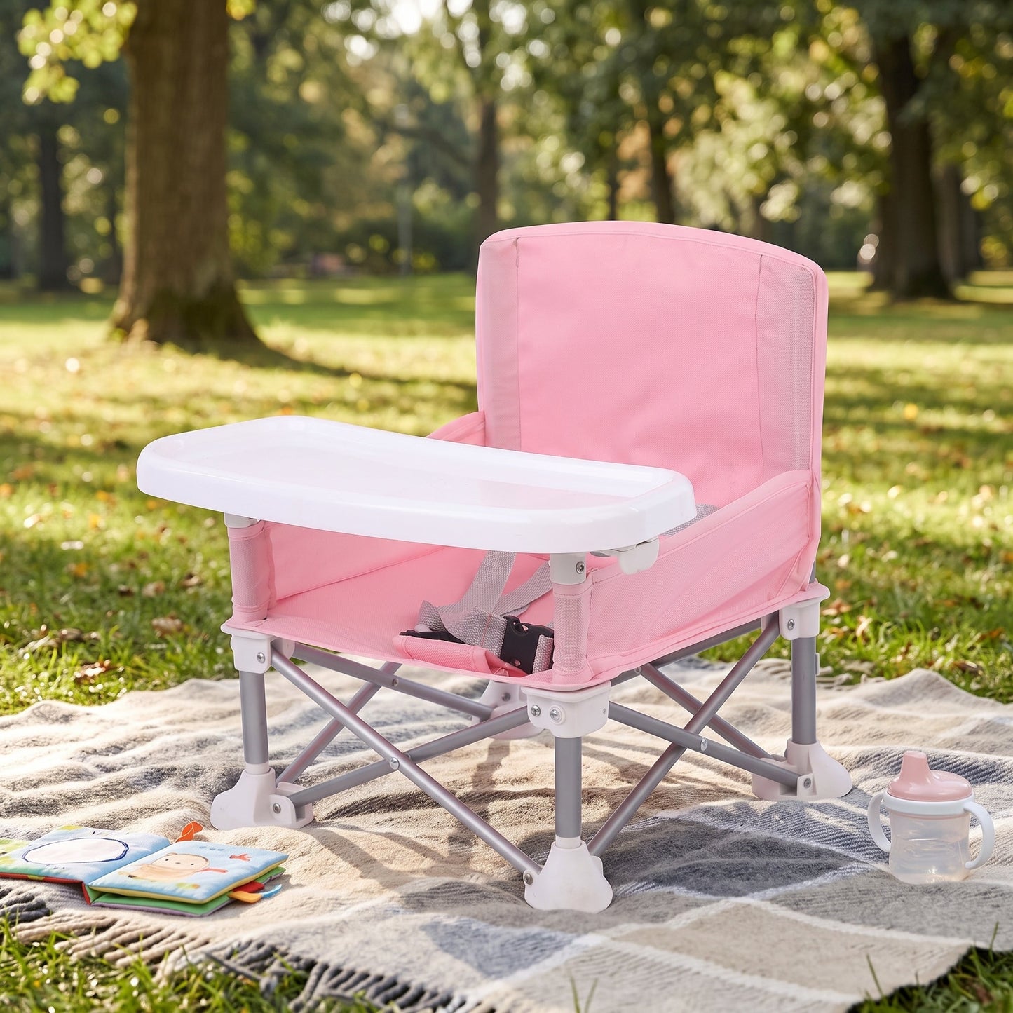 Foldable Outdoor Baby Chair – Portable Camping & Picnic Seat