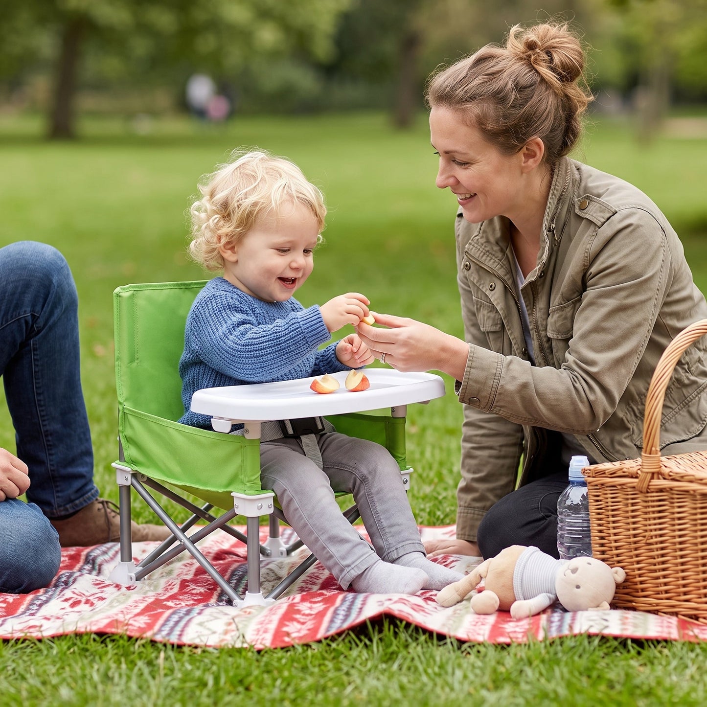 Foldable Outdoor Baby Chair – Portable Camping & Picnic Seat