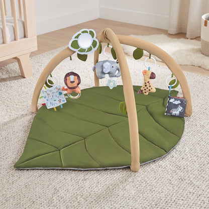 Baby Play Gym with Hanging Toys – Leaf Activity Center