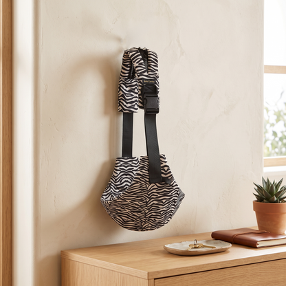 Baby Hip Seat Carrier – Leopard Print Ergonomic Waist Carrier