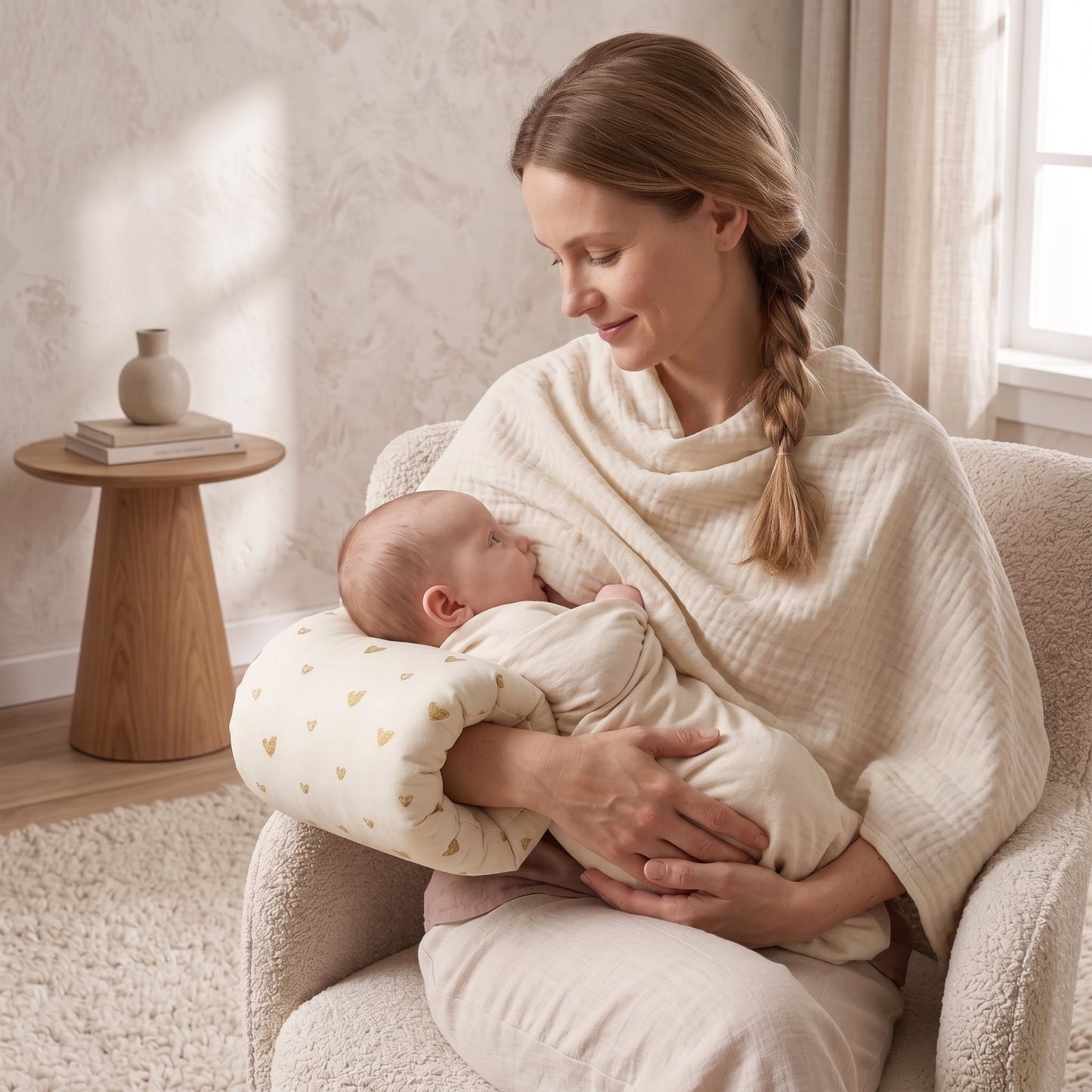 Feeding Arm Support Pillow – Baby Nursing Cushion