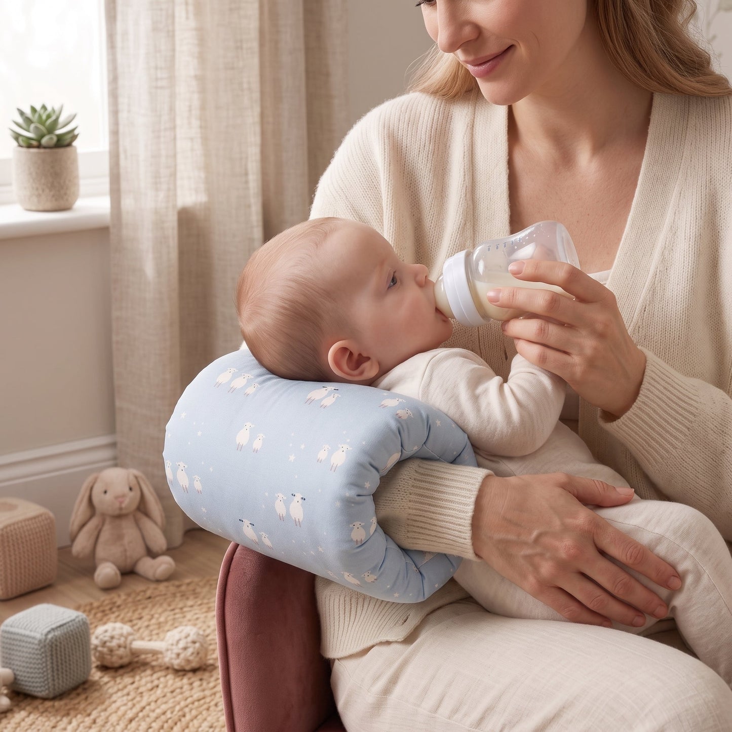 Feeding Arm Support Pillow – Baby Nursing Cushion
