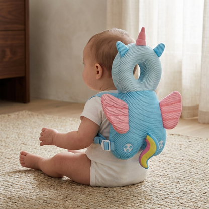 Toddler Anti-Fall Head Cushion Backpack – Safety Harness