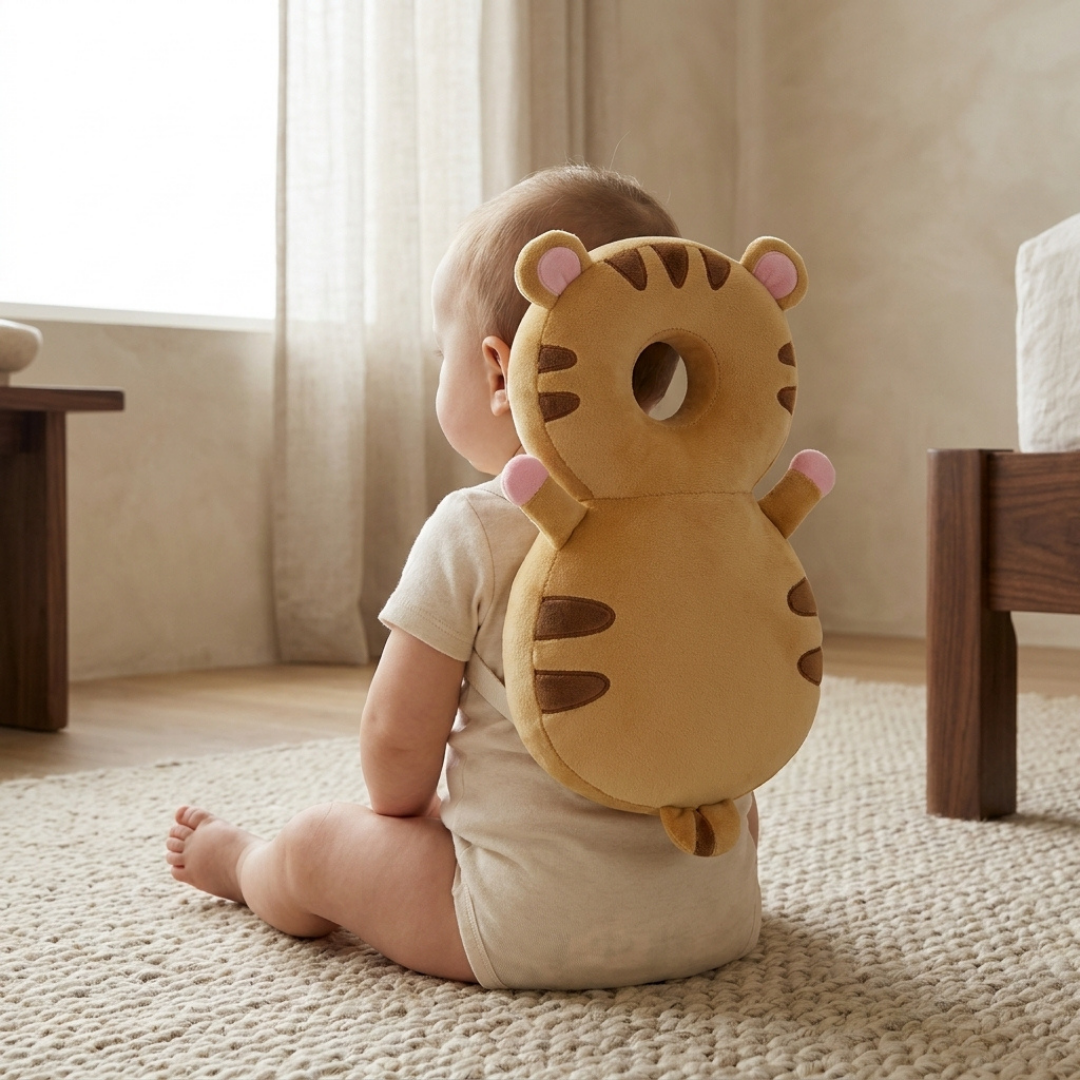 Toddler Anti-Fall Head Cushion Backpack – Safety Harness