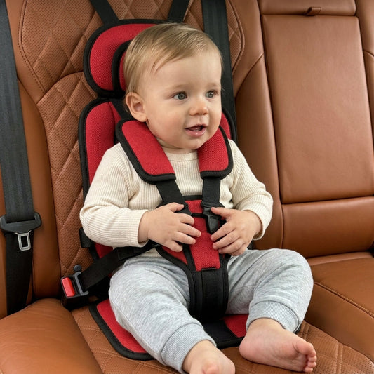 Compact Child Travel Booster Seat – Portable Foldable Car Seat