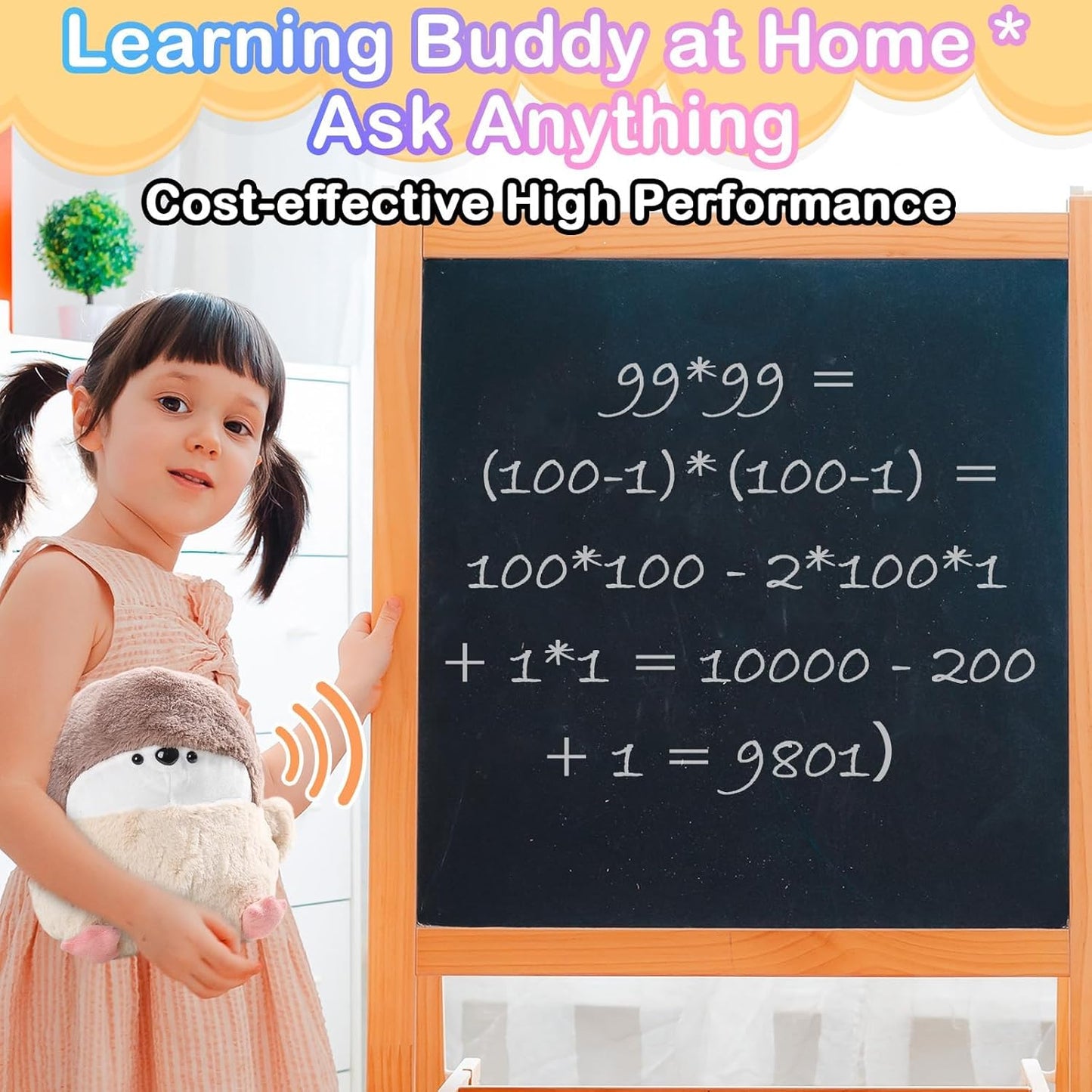 AI Smart Stuffed Animal Plush Toy – Interactive Learning Companion